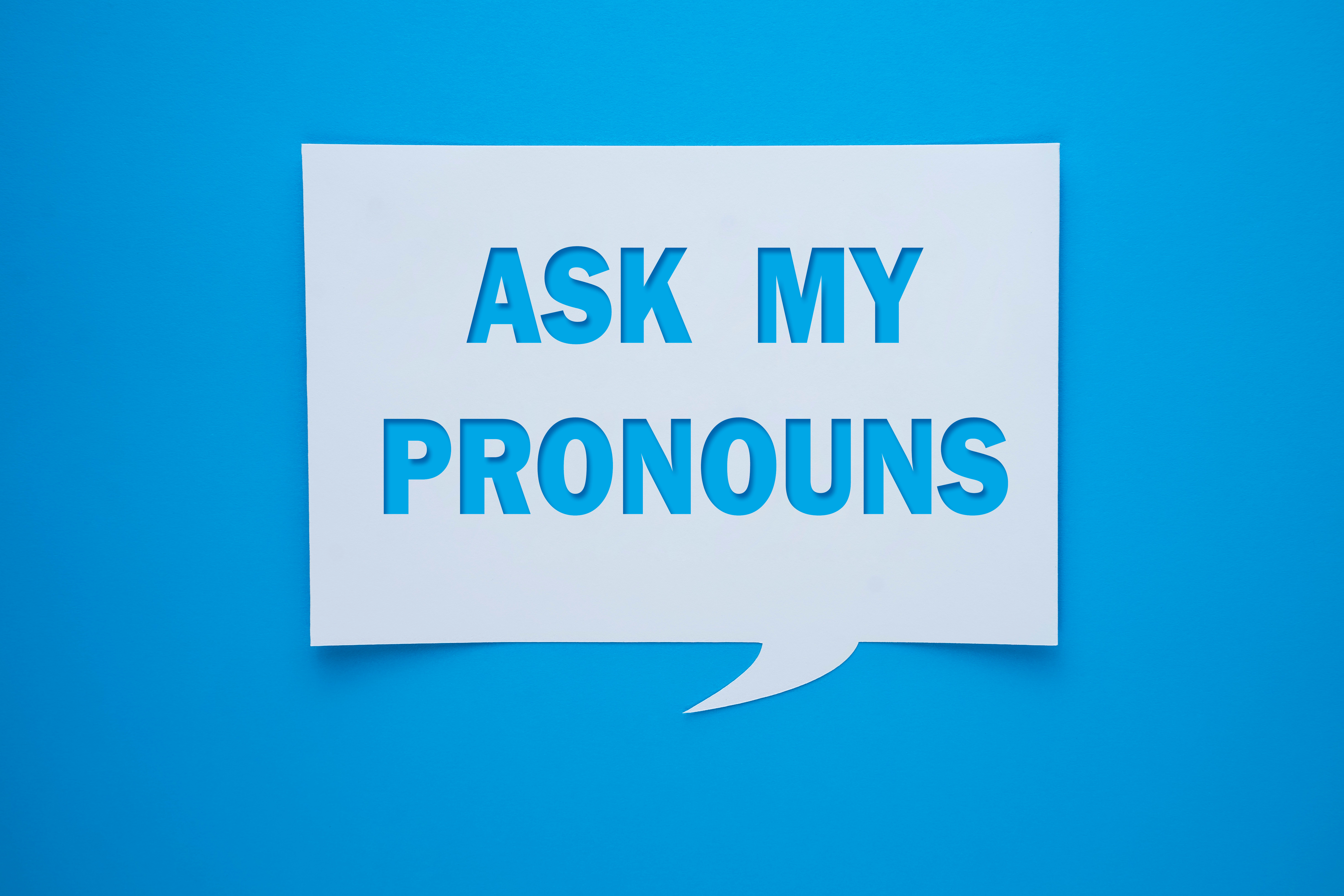 Gender Identity and Pronouns Update